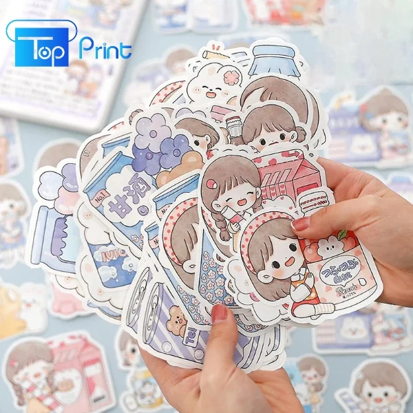 22+ Mẫu Sticker Cô Gái Cute, Dễ Thương