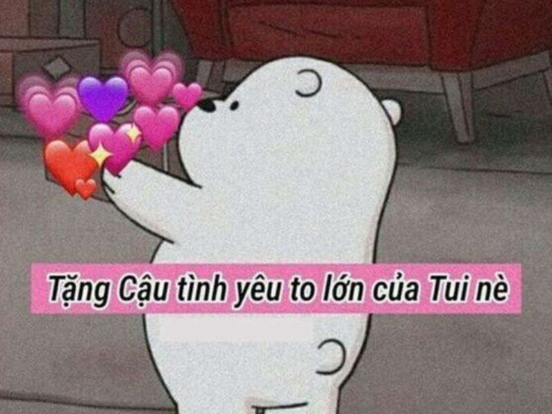 Tổng hợp meme tình yêu cute, dễ thương cho các cặp đôi