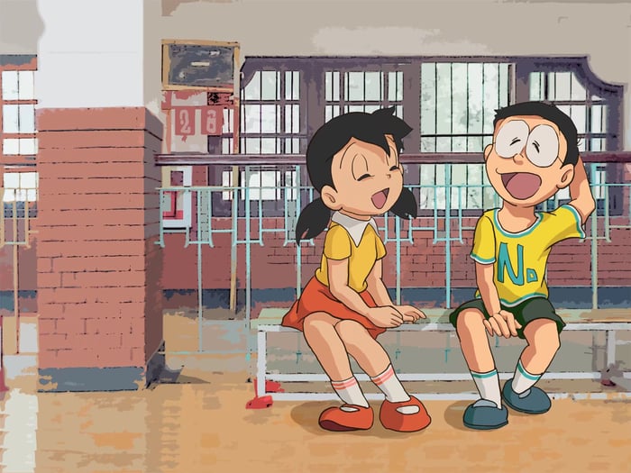 Bộ sưu tập hình ảnh đẹp nhất của Nobita và Shizuka