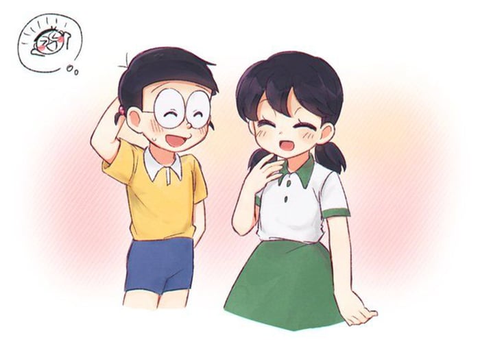 Bộ sưu tập hình ảnh đẹp nhất của Nobita và Shizuka