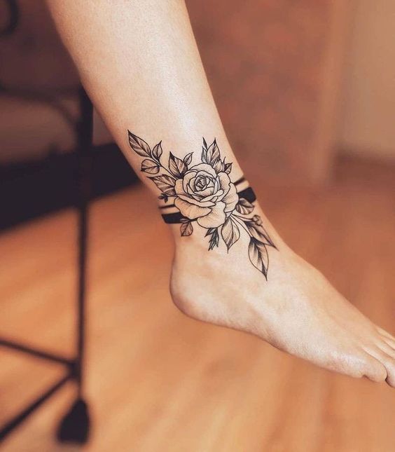 999+ hình xăm lắc chân mini cực độc đáo cho nam và nữ - Genztattoo