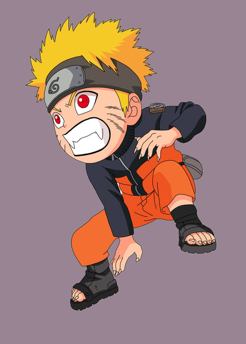 Naruto Chibi - Tổng hợp bức tranh độc đáo về nhân vật Naruto