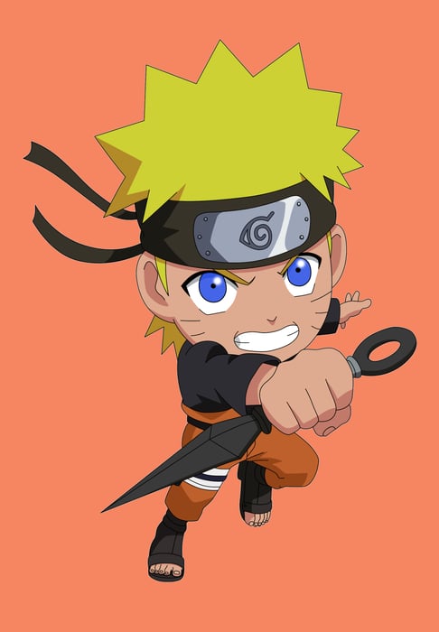 Naruto Chibi - Tổng hợp bức tranh độc đáo về nhân vật Naruto