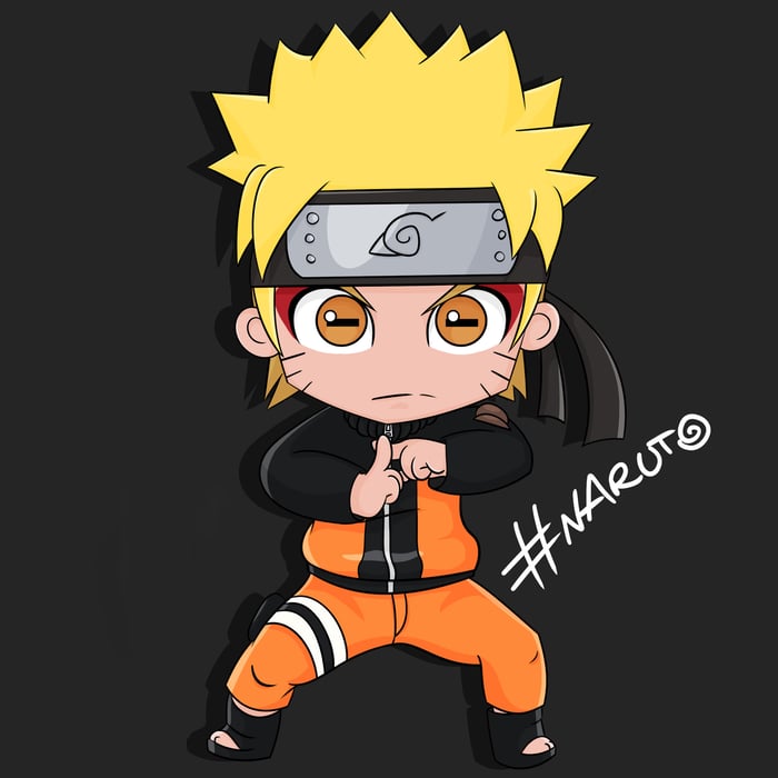 Naruto Chibi - Tổng hợp bức tranh độc đáo về nhân vật Naruto