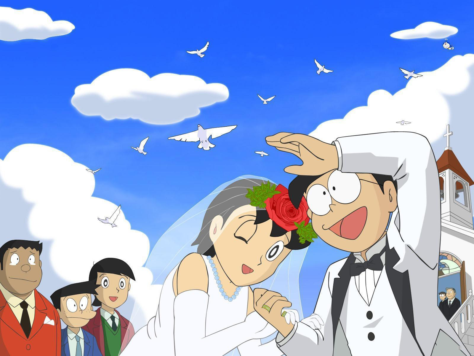 Hình ảnh Nobita và Shizuka đẹp nhất