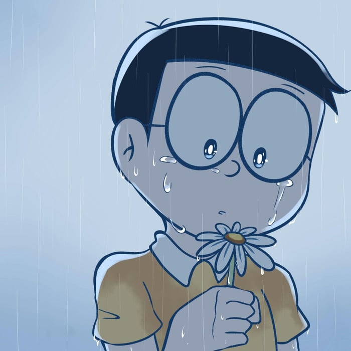 Những hình ảnh đẹp nhất về sự buồn của Nobita