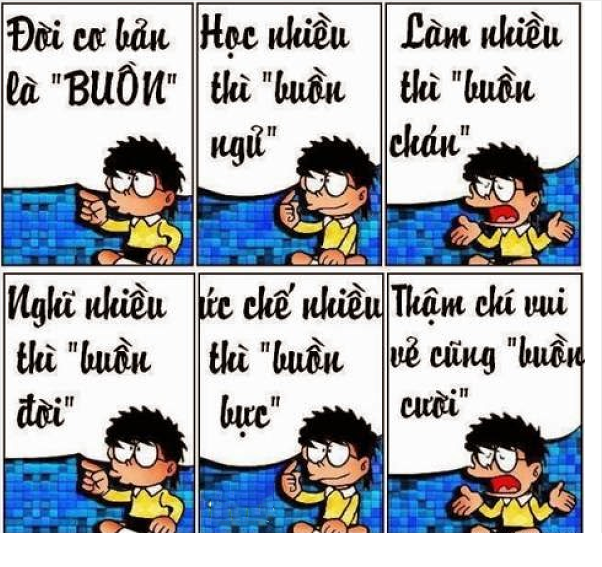 Những hình ảnh đẹp nhất về sự buồn của Nobita