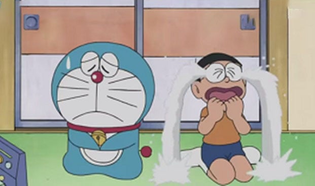 Những hình ảnh đẹp nhất về sự buồn của Nobita