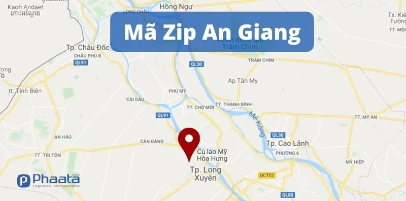 Mã ZIP An Giang là gì? Danh bạ mã bưu điện An Giang cập nhật mới và đầy đủ nhất