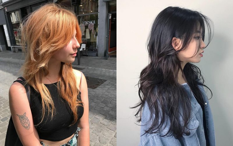 15+ kiểu tóc mullet layer wolfcut đẹp cá tính hot trend 2024